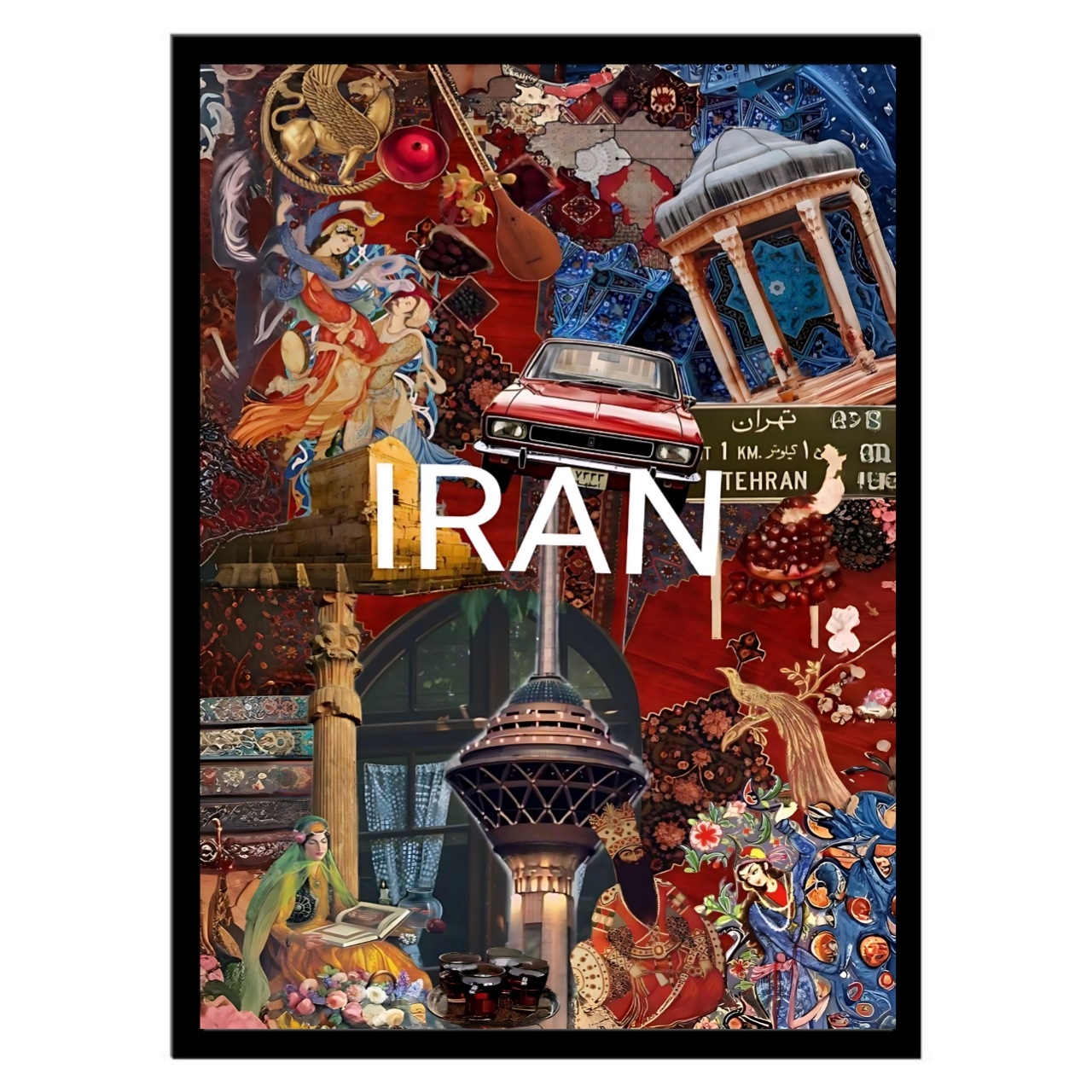  تابلو عکس ایران کد 2884 