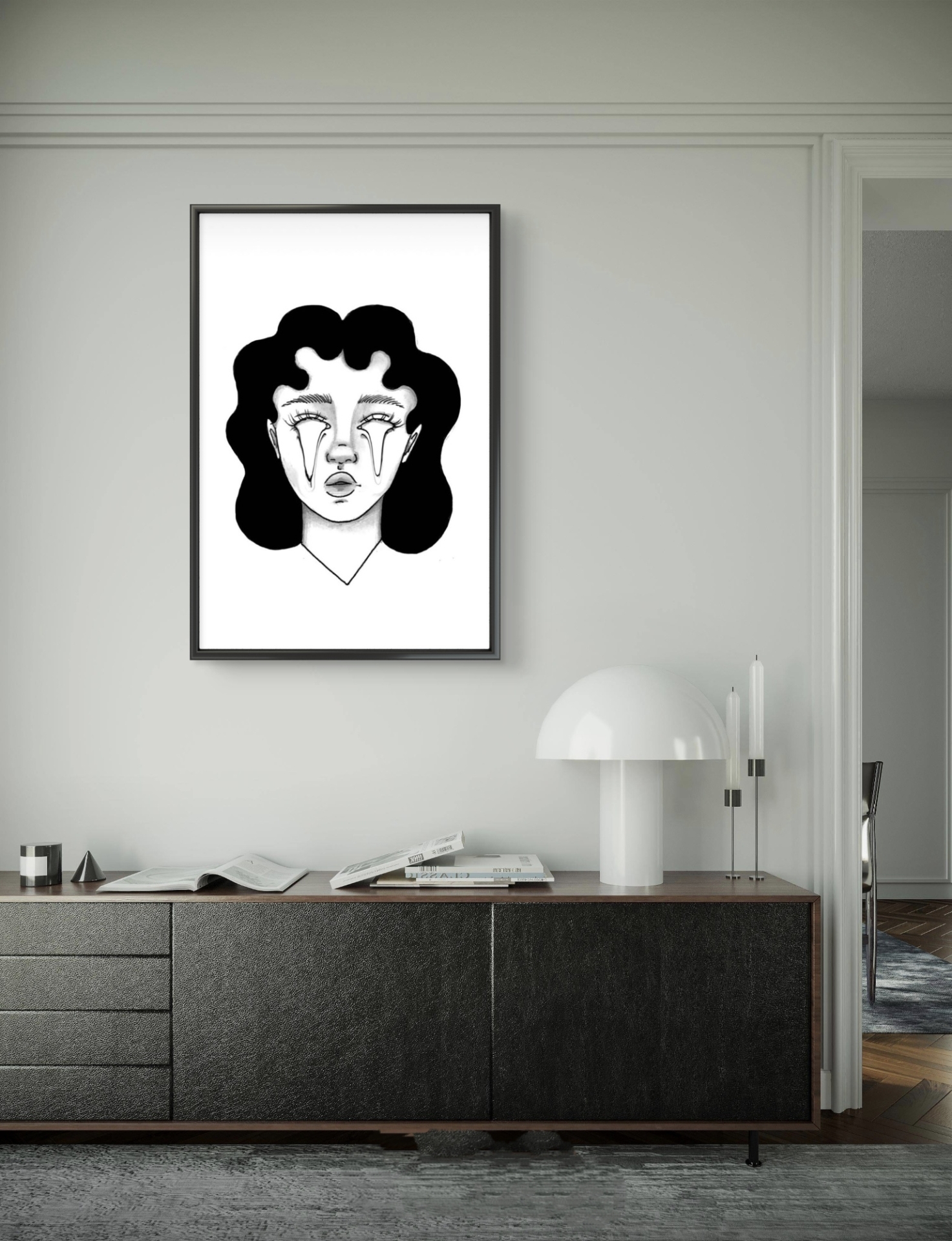 تابلو عکس مینیمال کد 2918