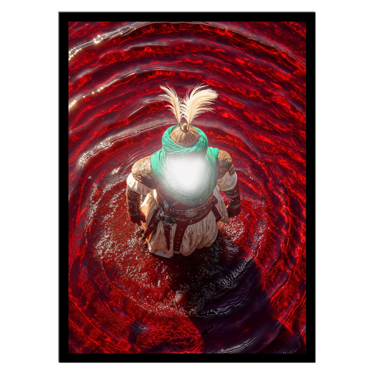 تابلو عکس مذهبی کد 2876