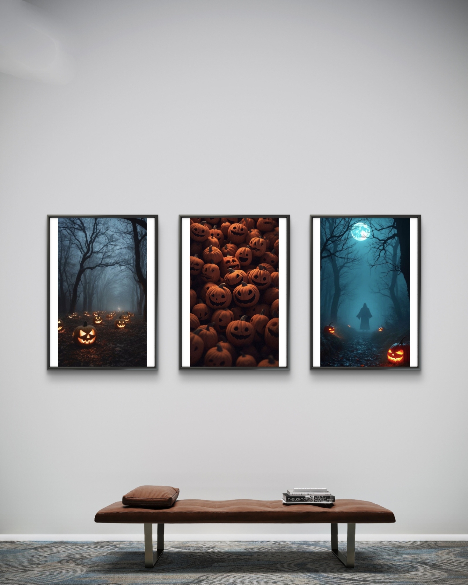  تابلو دکوراتیو سه تکه ( تریپتیک Triptych ) کد 6 