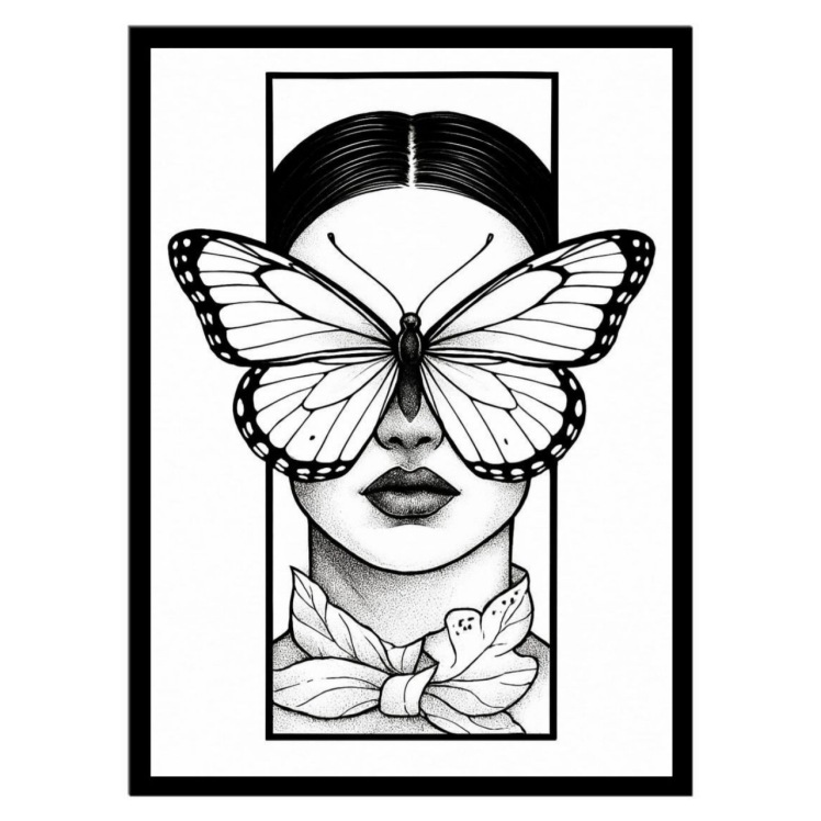 تابلو عکس مینیمال کد 2912