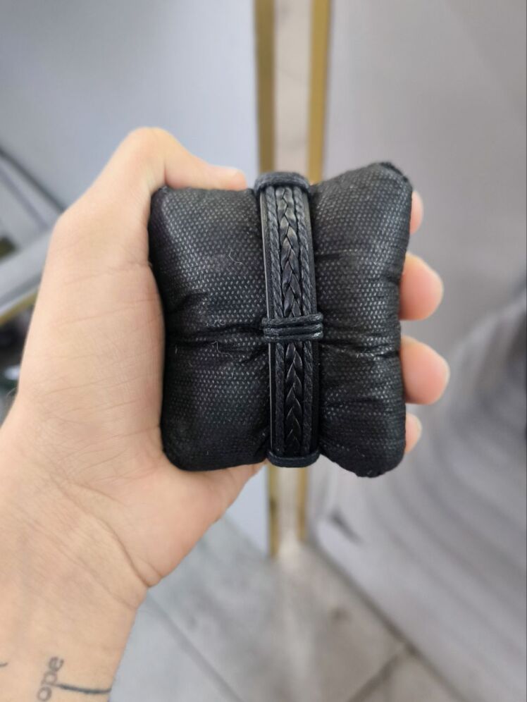 دستبند چرم مردانه