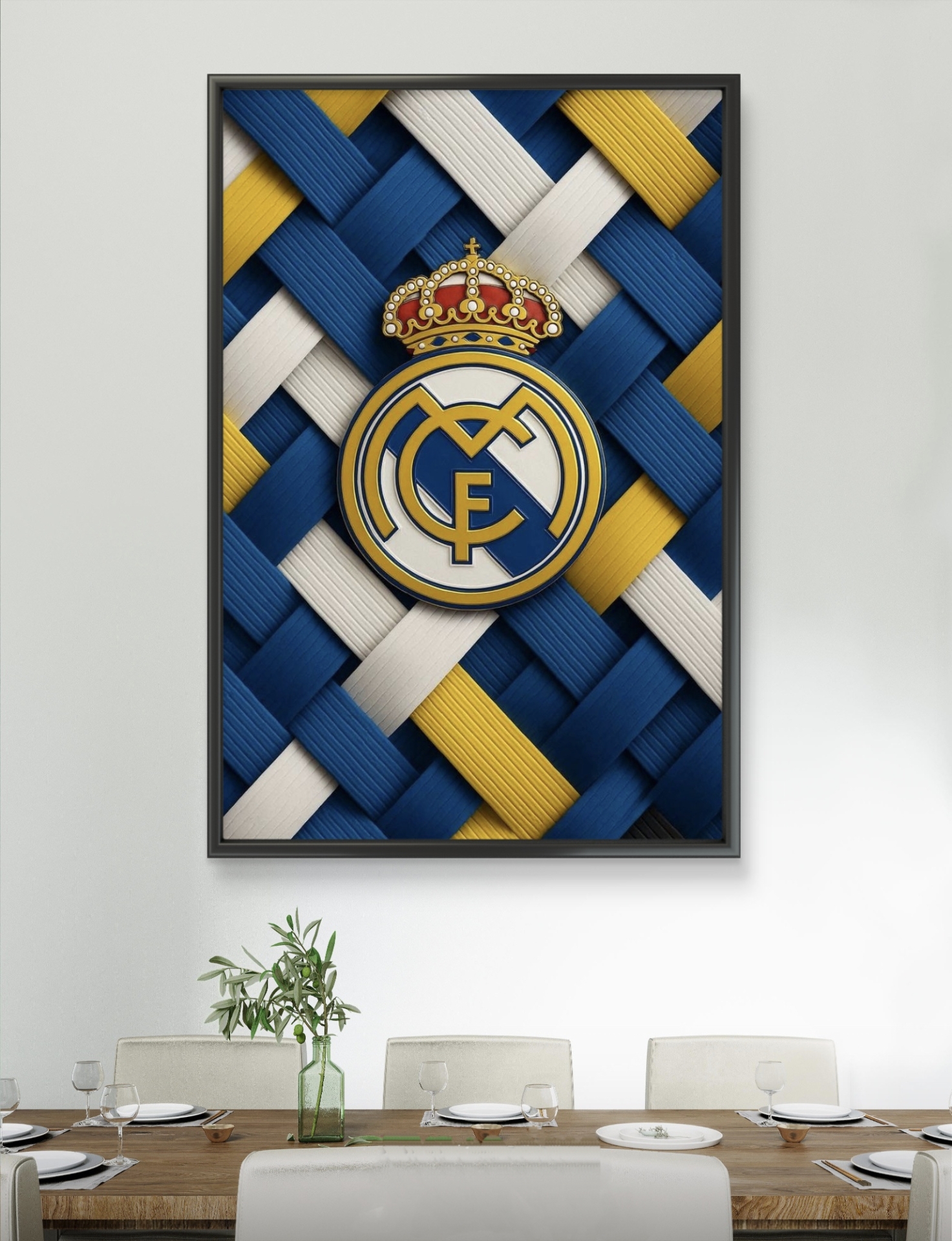  تابلو عکس فوتبالی رئال مادرید کد 2899 