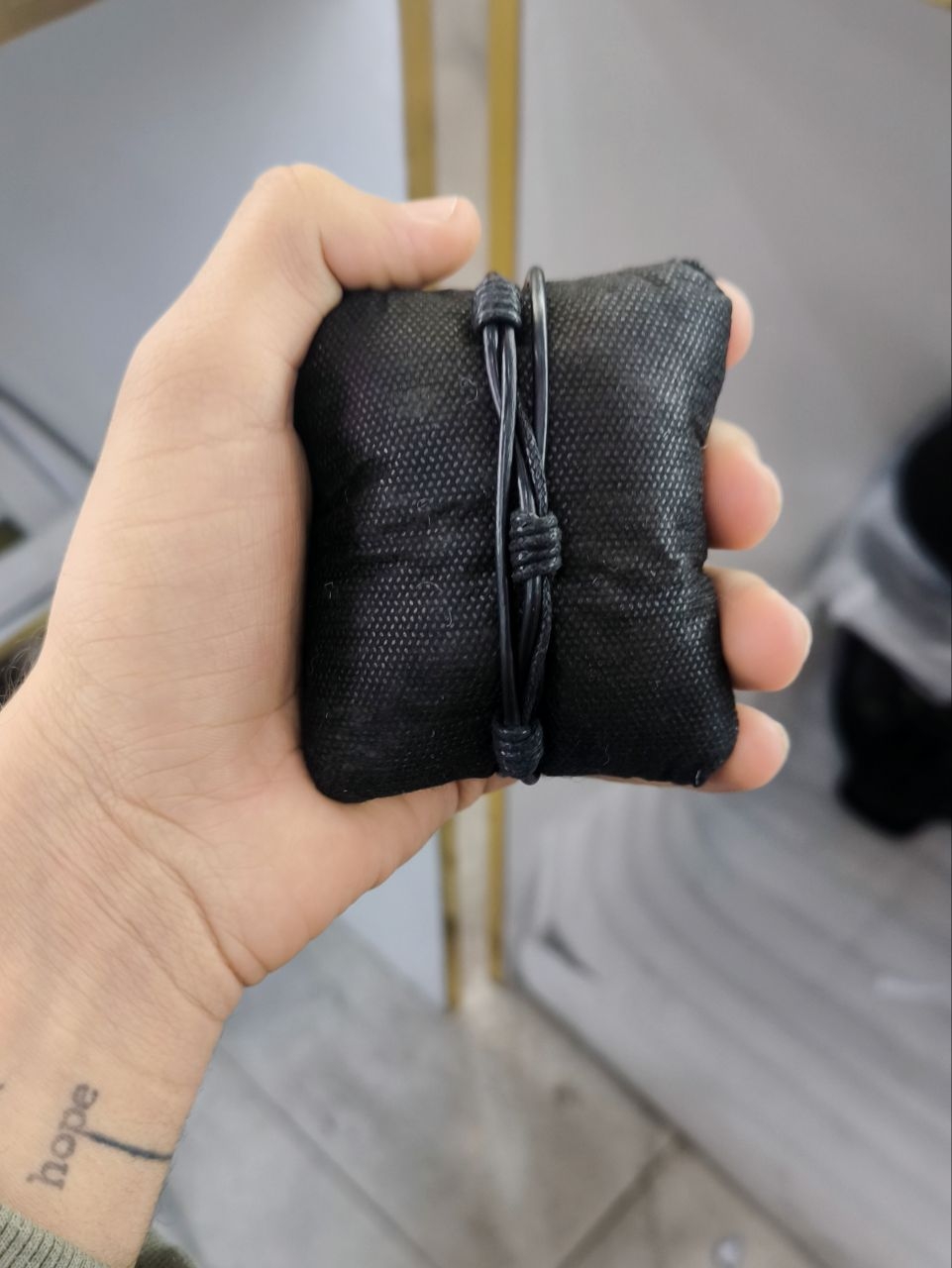  دستبند چرم مردانه 