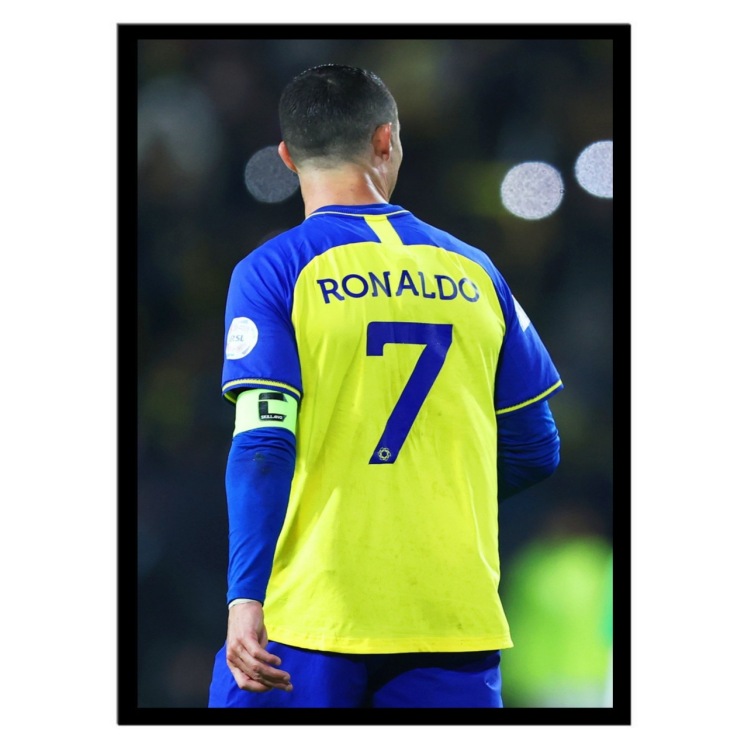 تابلو عکس فوتبالی رونالدو کد 2868