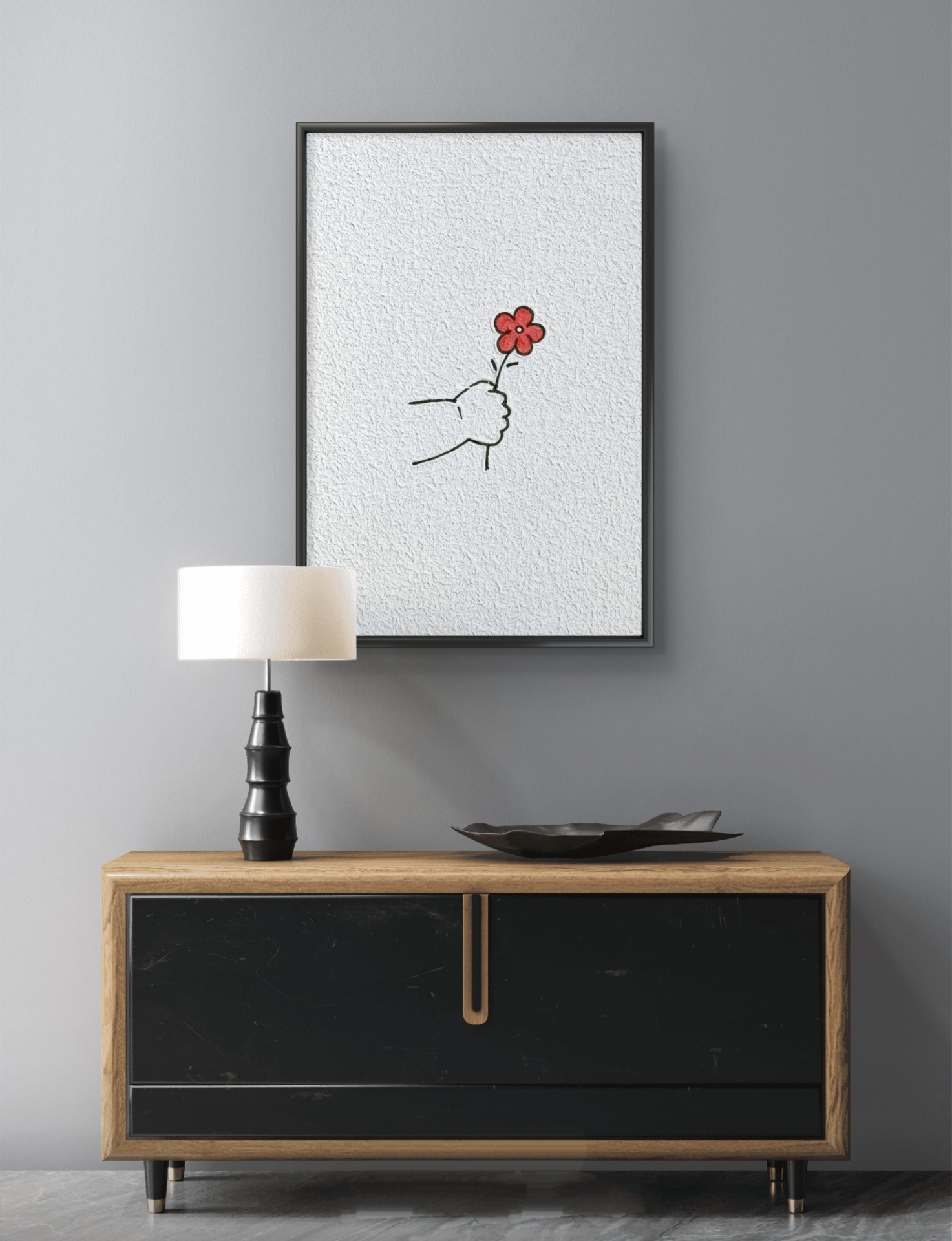 تابلو عکس مینیمال کد 2917