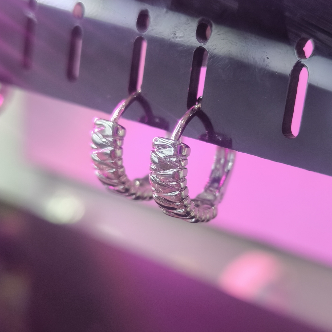  گوشواره استیل رنگ ثابت 