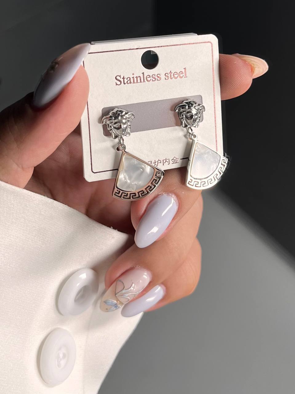  گوشواره استیل 