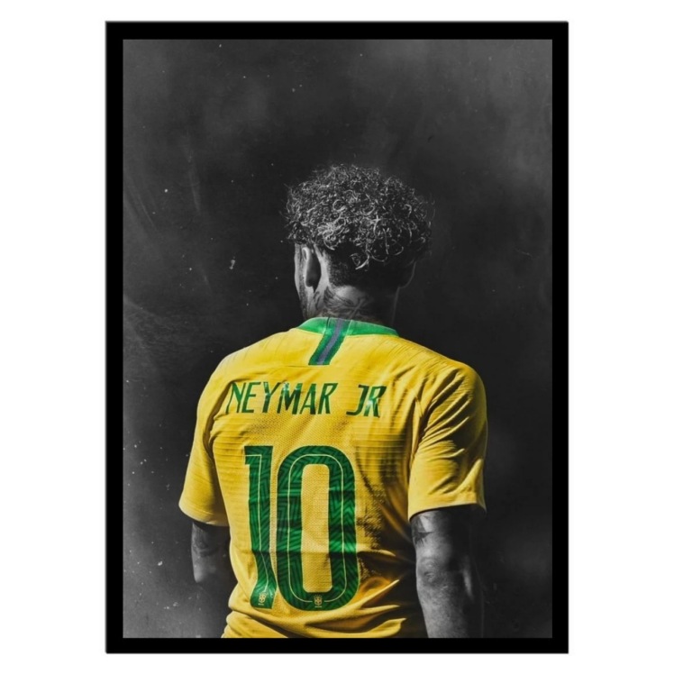 تابلو عکس فوتبالی نیمار کد 2870