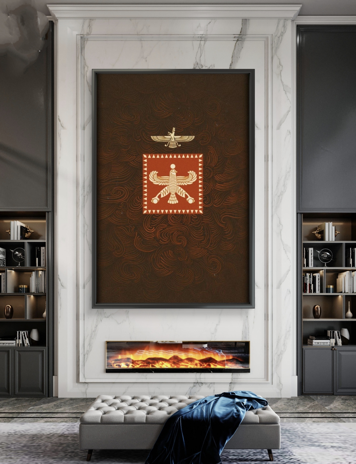 تابلو عکس باستان ایران کد 2886