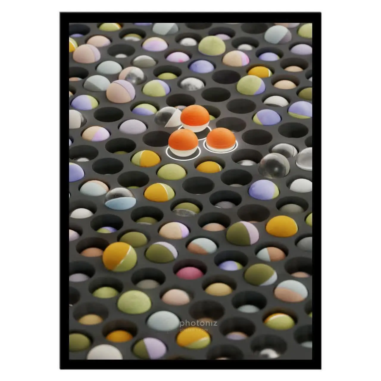  تابلو عکس مدرن کد 2585 