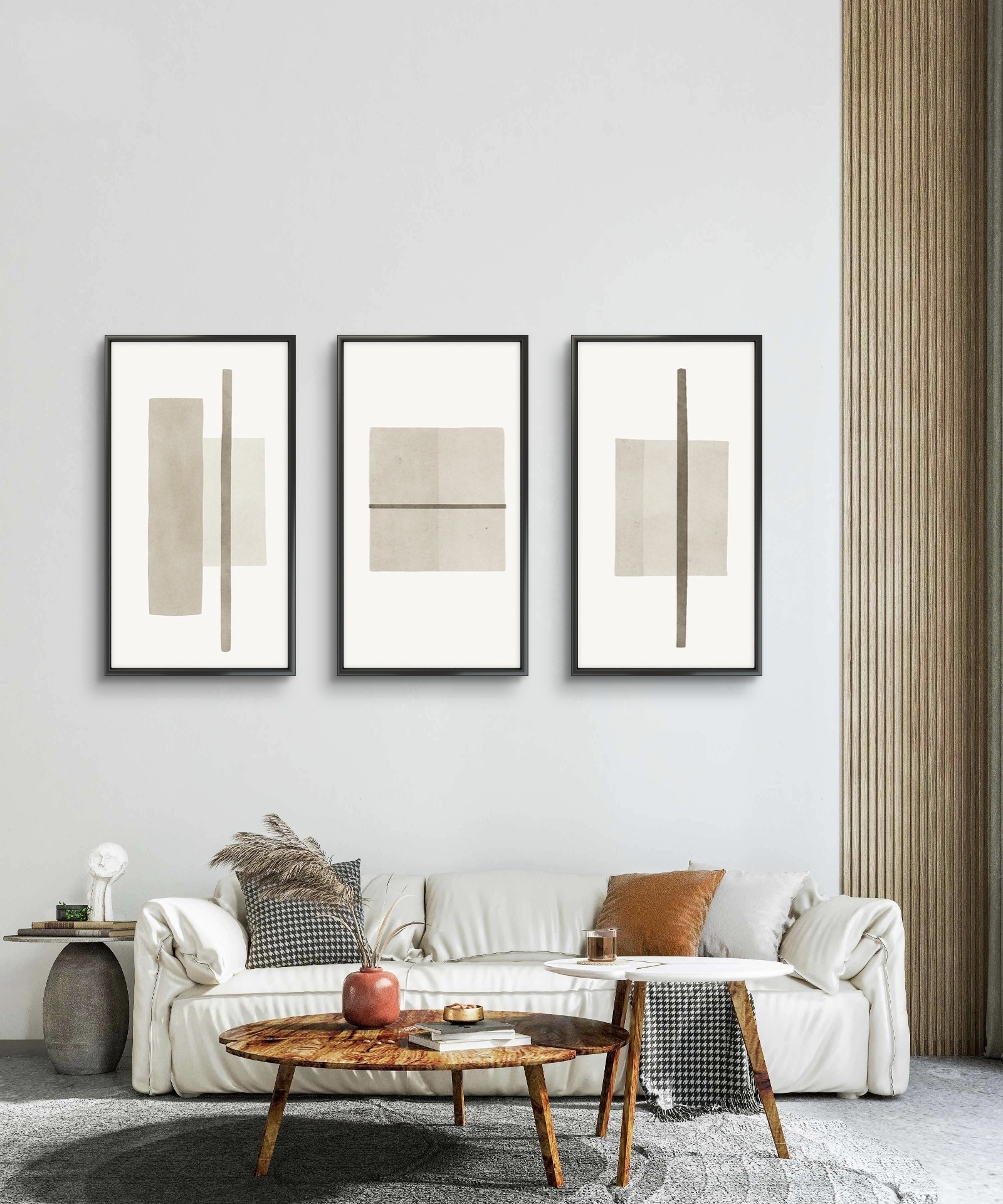  تابلو دکوراتیو سه تکه ( تریپتیک Triptych ) کد ۲ 