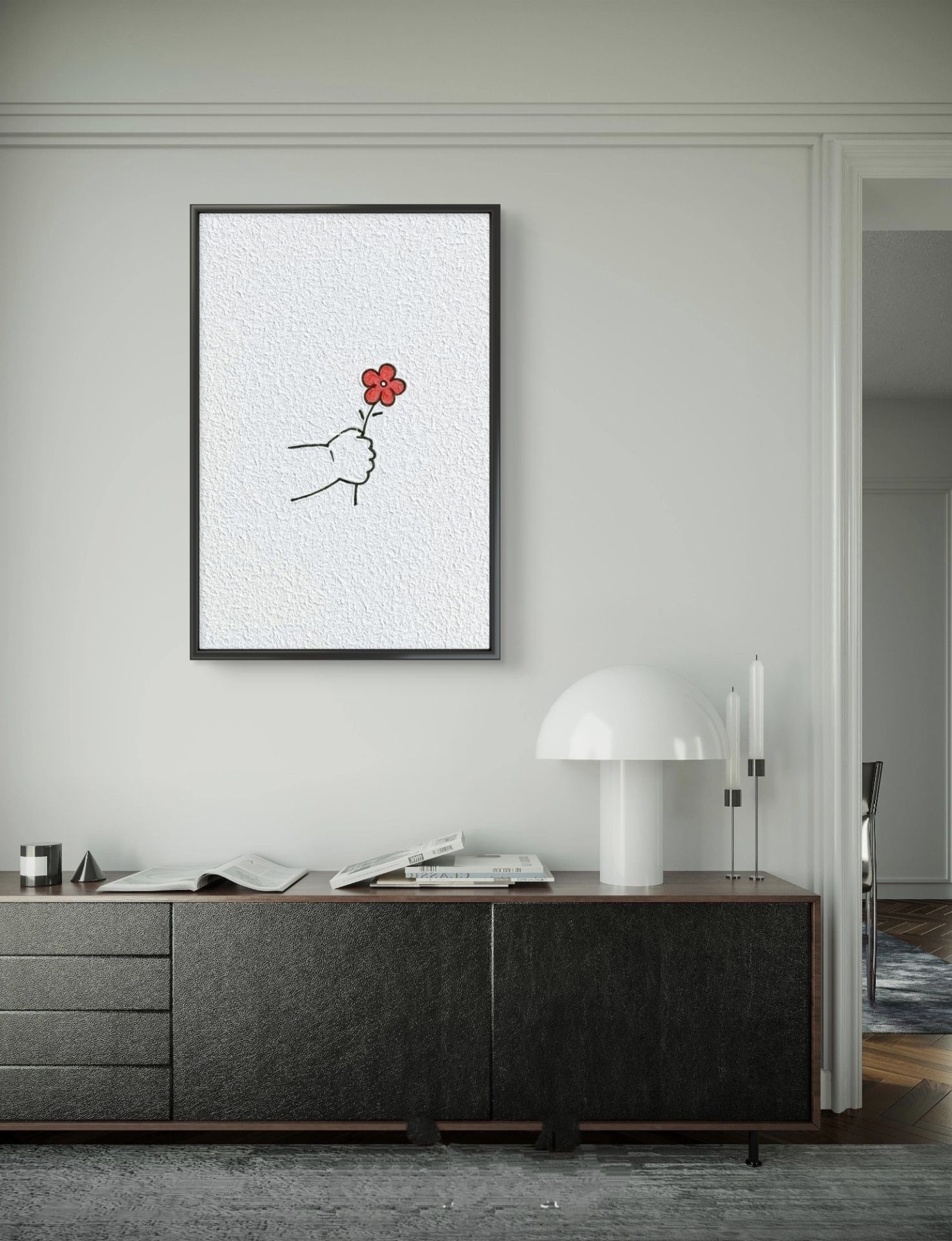 تابلو عکس مینیمال کد 2917