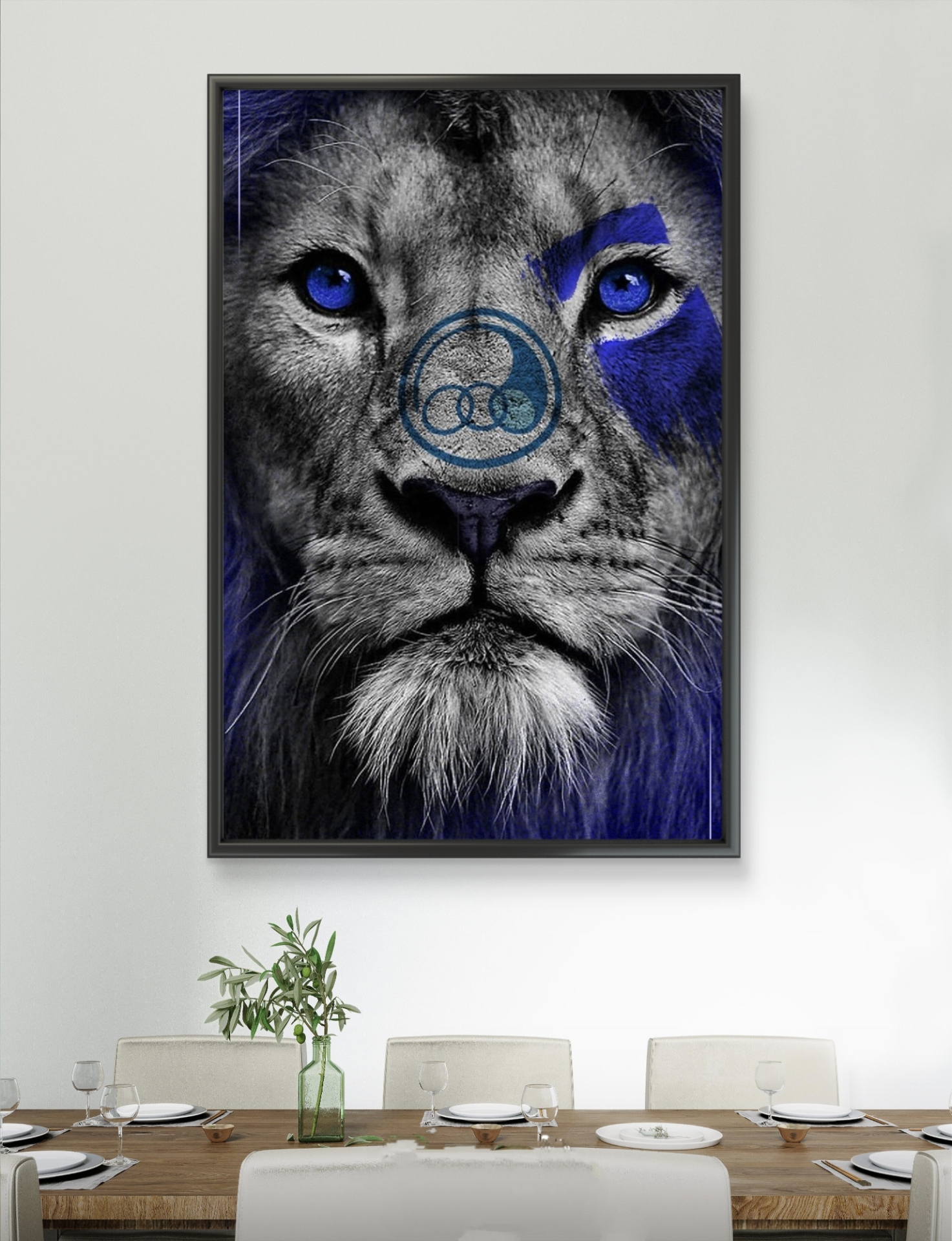  تابلو عکس فوتبالی استقلال کد 2895 