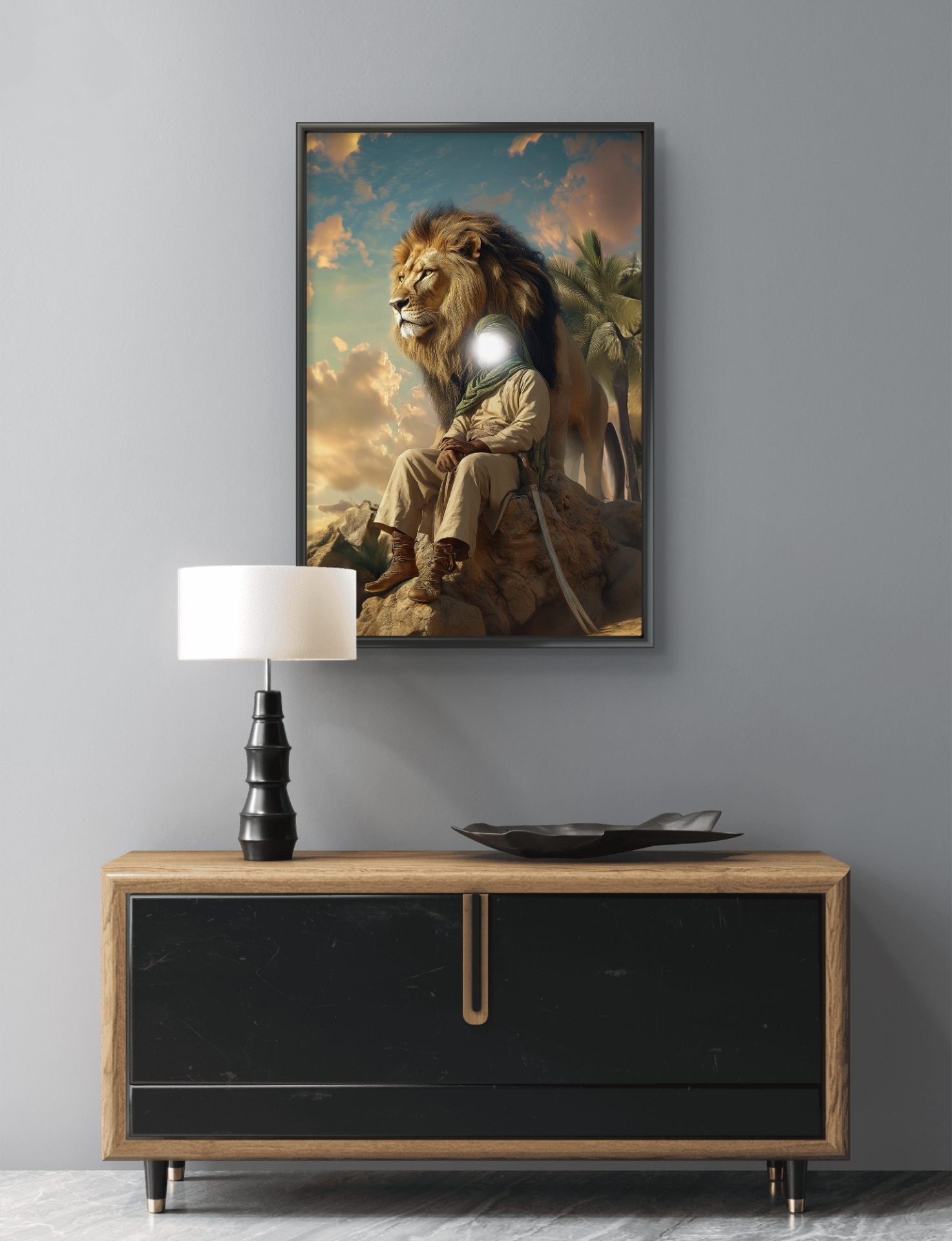 تابلو عکس مذهبی کد 2880