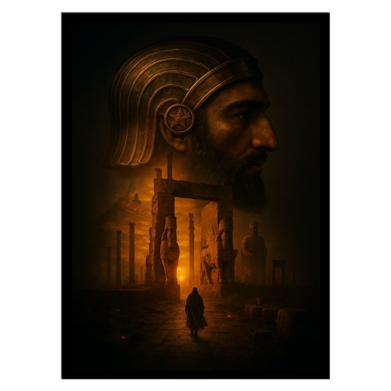  تابلو عکس باستان ایران کد 2890 