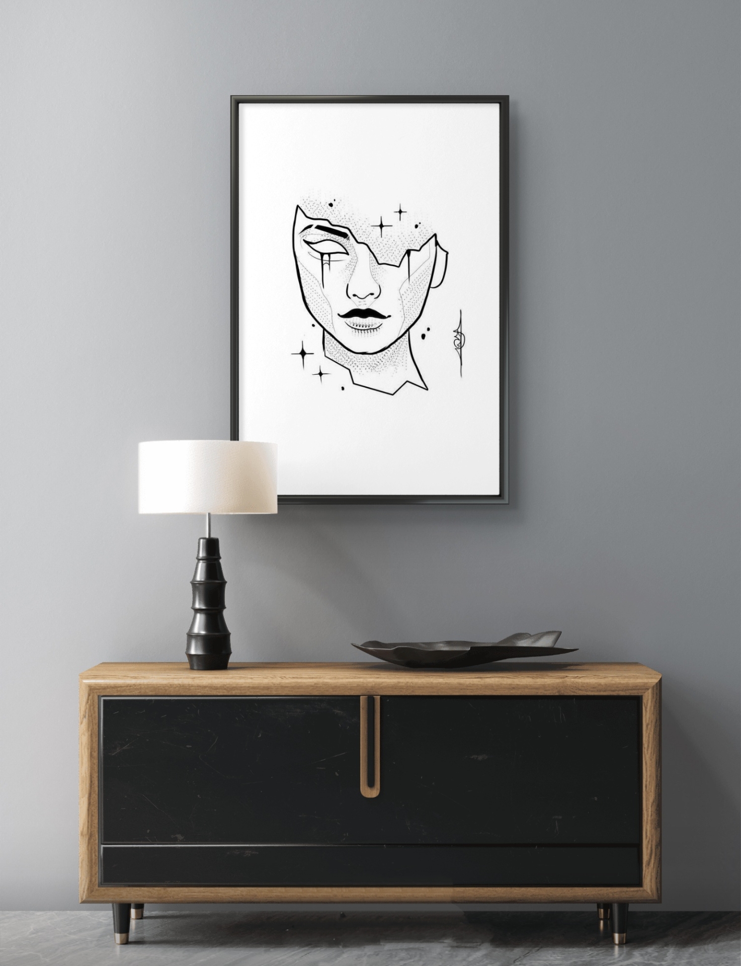 تابلو عکس مینیمال کد 2922