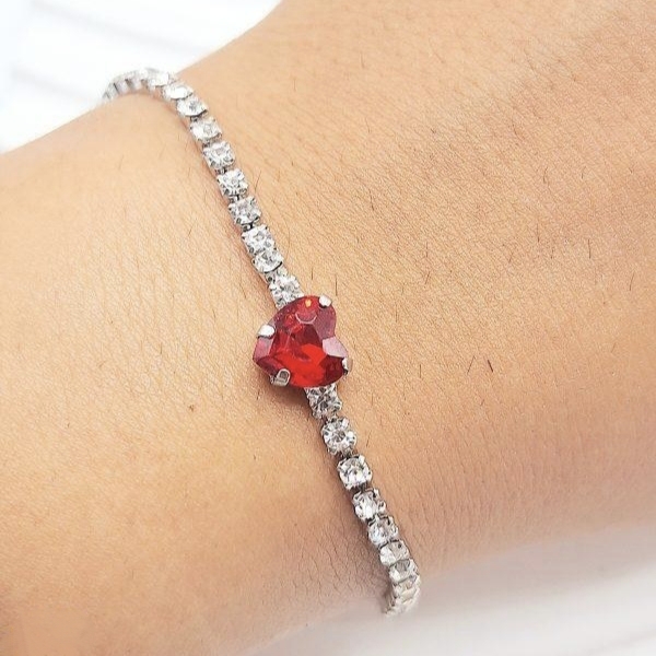  دستبند تنیسی زنانه 