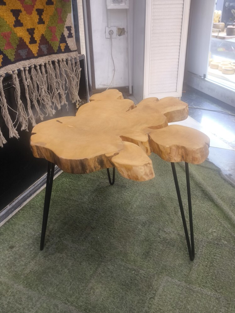 جلو مبلی روستیک چوب گردو کد 42