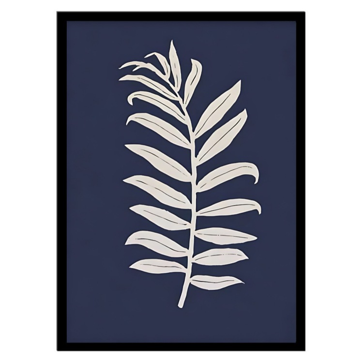 تابلو عکس برگ مدرن کد 2863