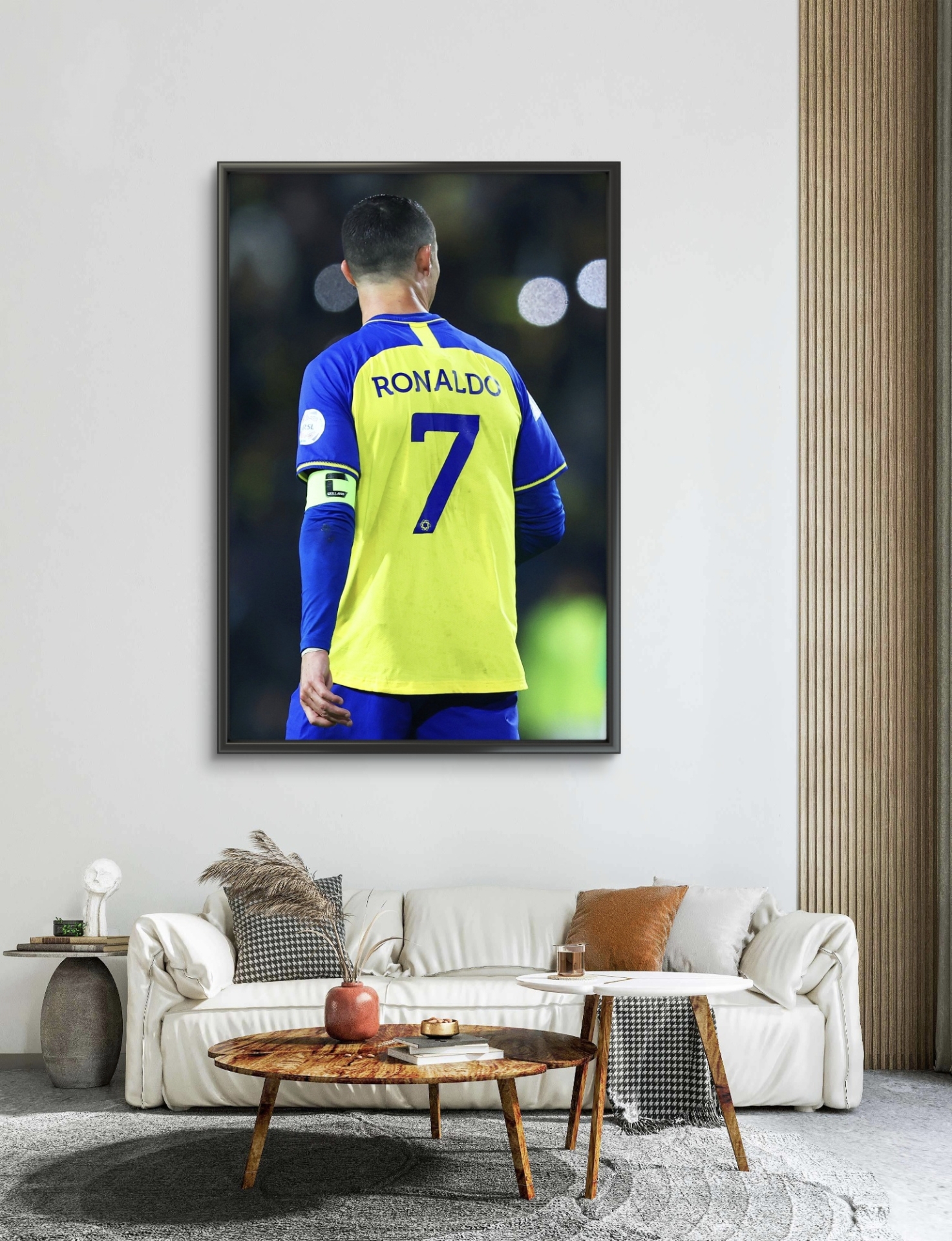  تابلو عکس فوتبالی رونالدو کد 2868 