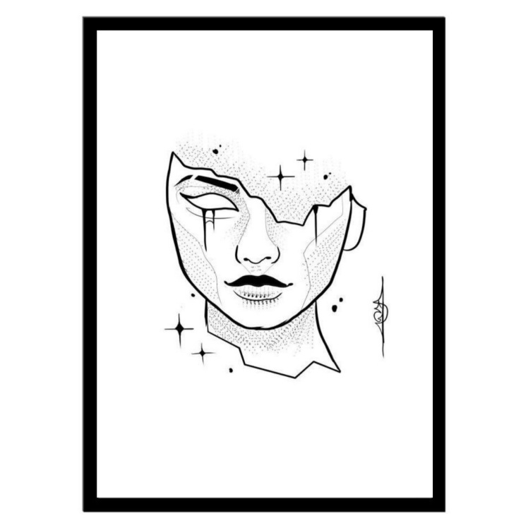 تابلو عکس مینیمال کد 2922