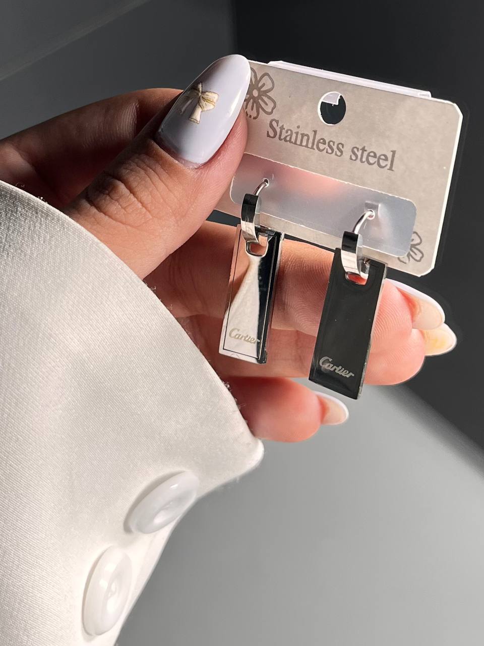  گوشواره استیل 