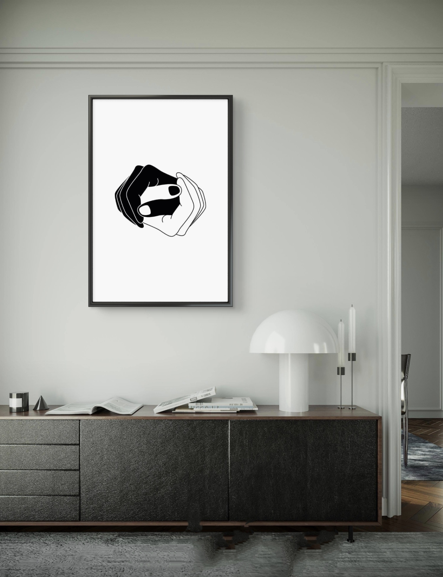  تابلو عکس مینیمال کد 2934 