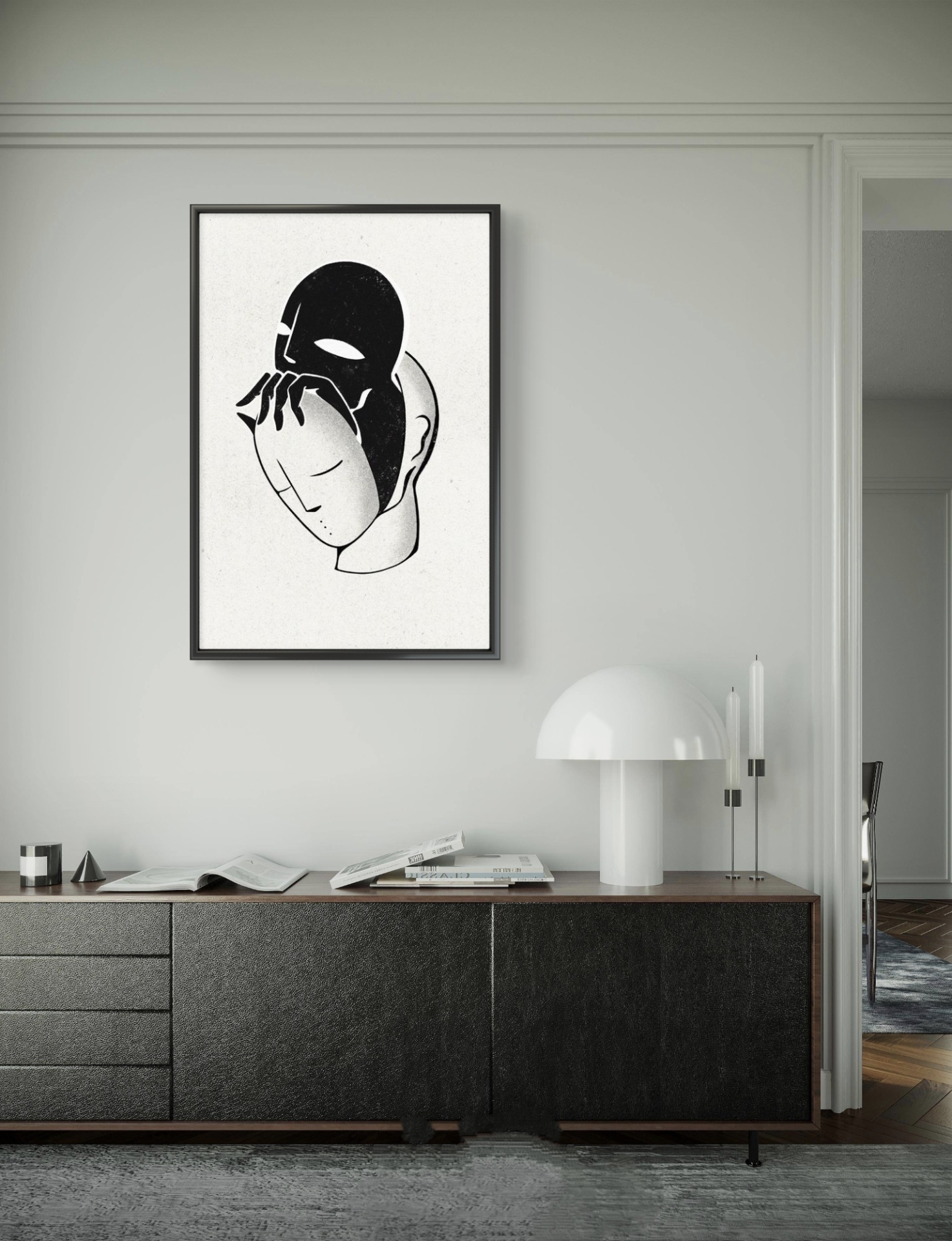  تابلو عکس مینیمال کد 2938 