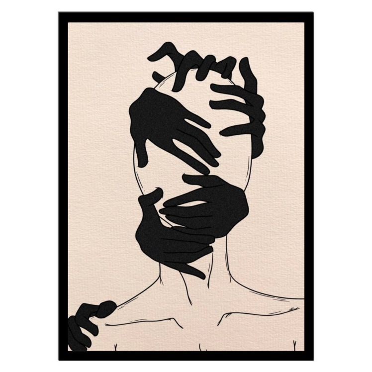 تابلو عکس مینیمال کد 2915