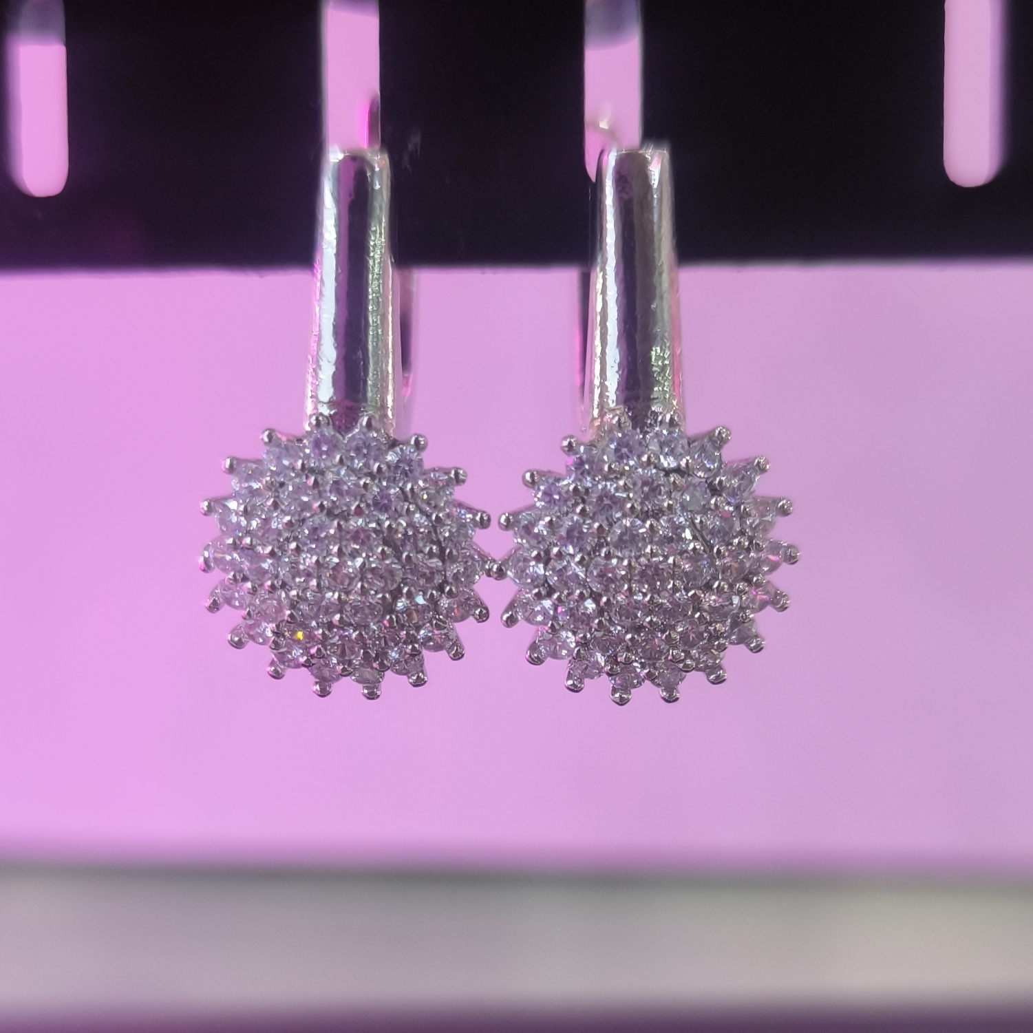  گوشواره استیل رنگ ثابت 