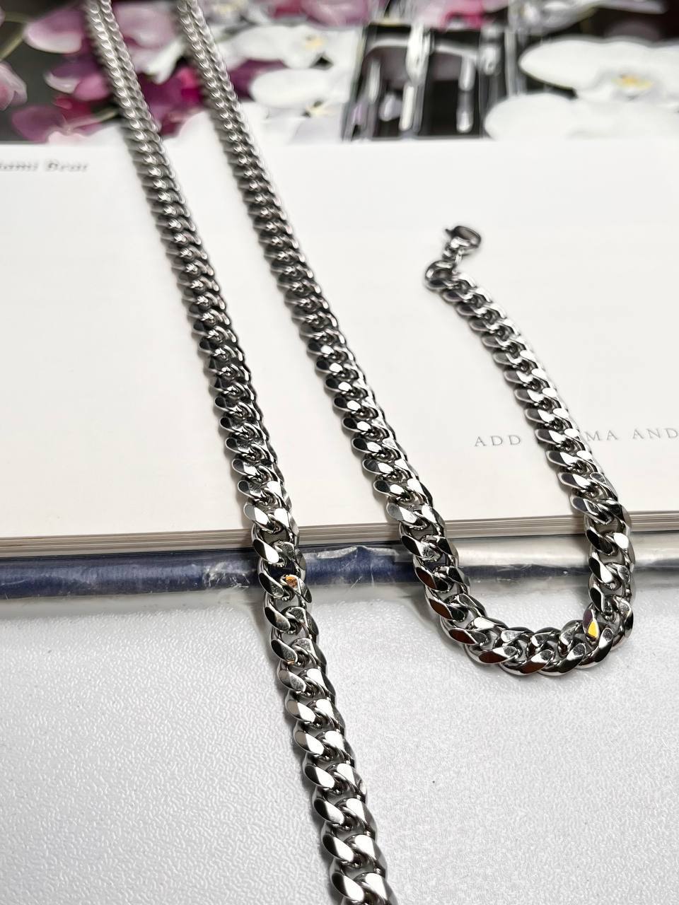  زنجیر استیل مردانه 