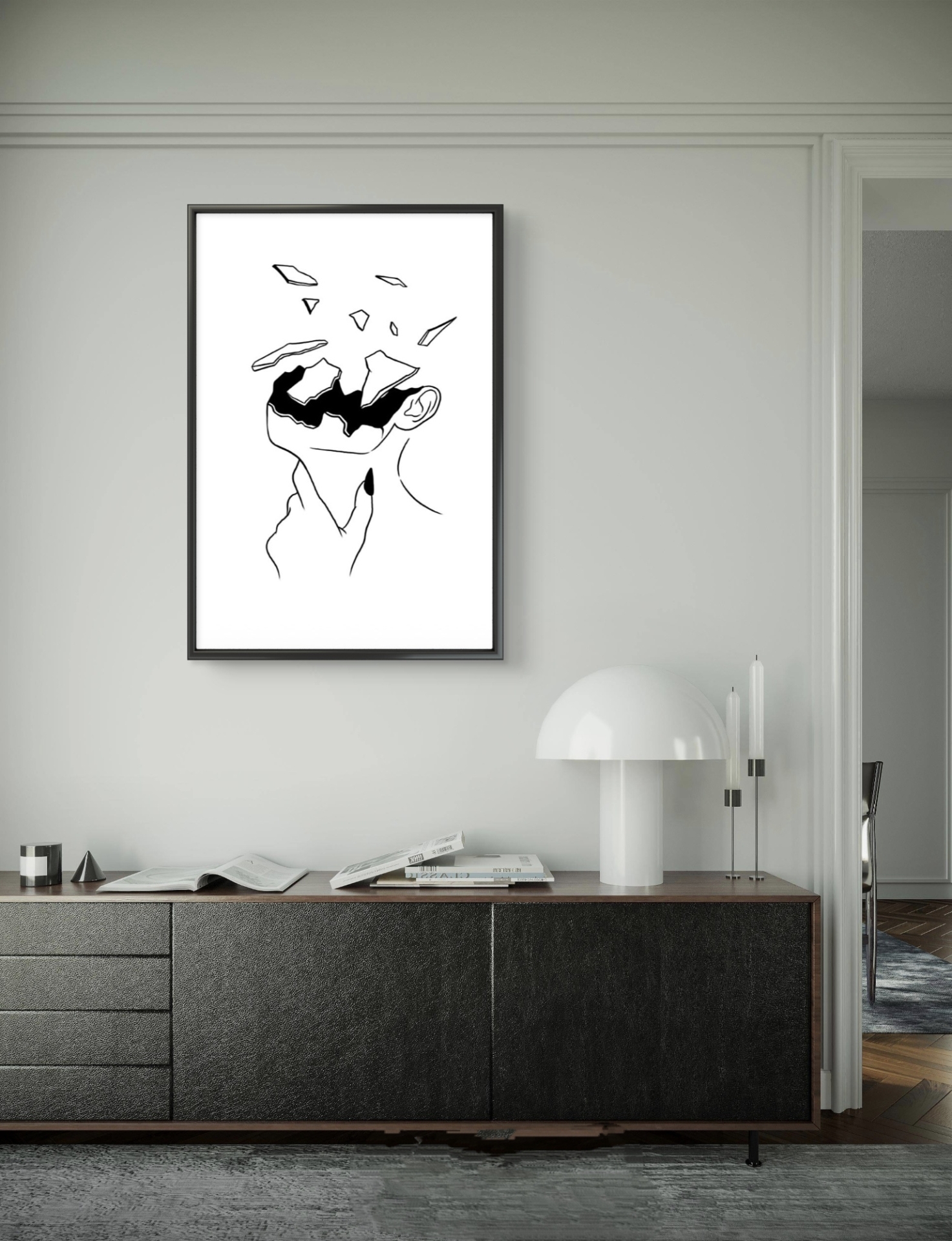  تابلو عکس مینیمال کد 2916 