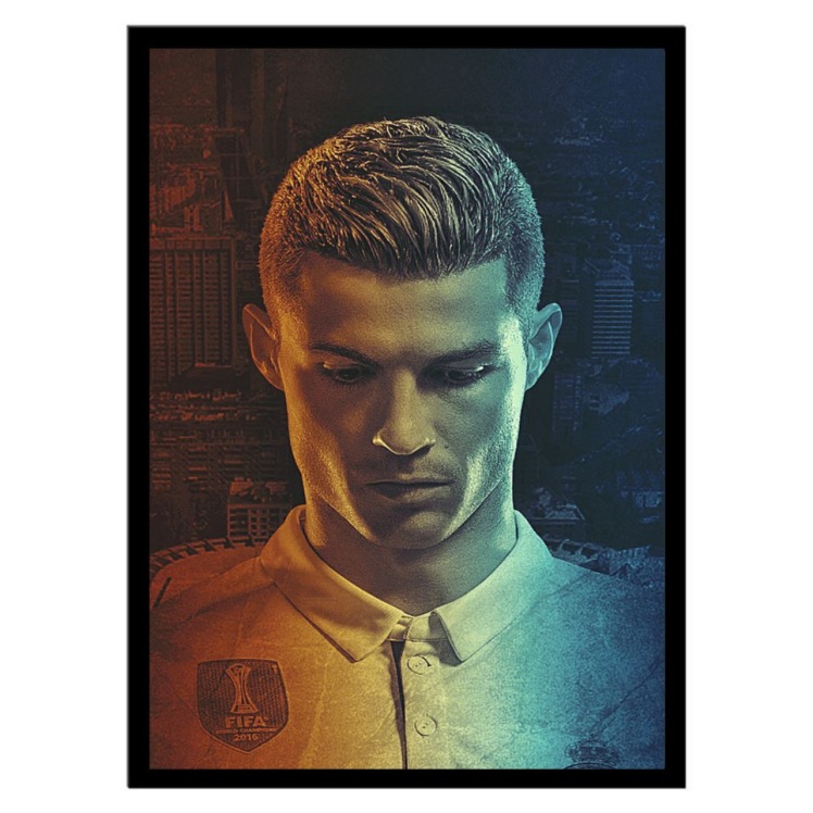 تابلو عکس فوتبالی رونالدو کد 2843