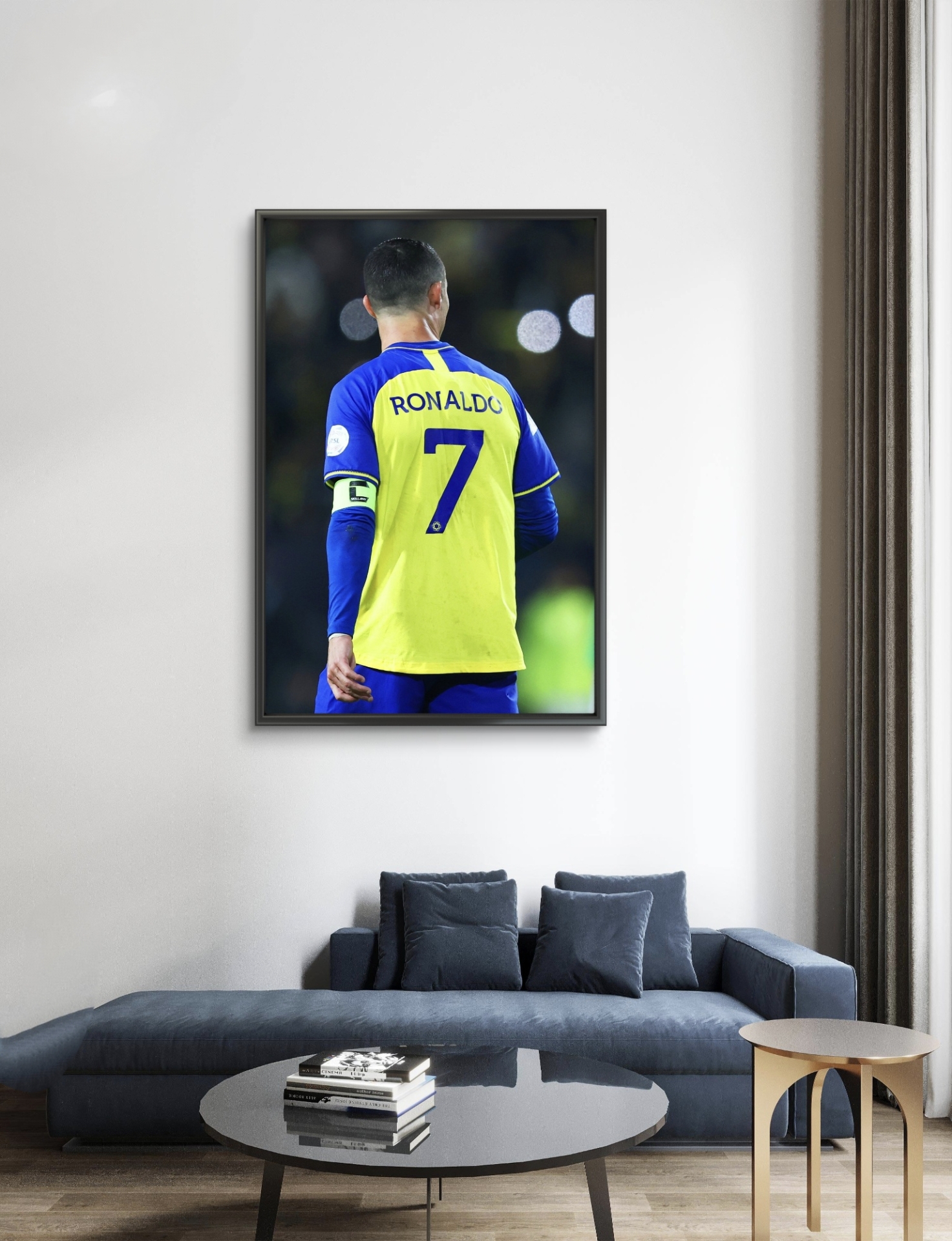  تابلو عکس فوتبالی رونالدو کد 2868 