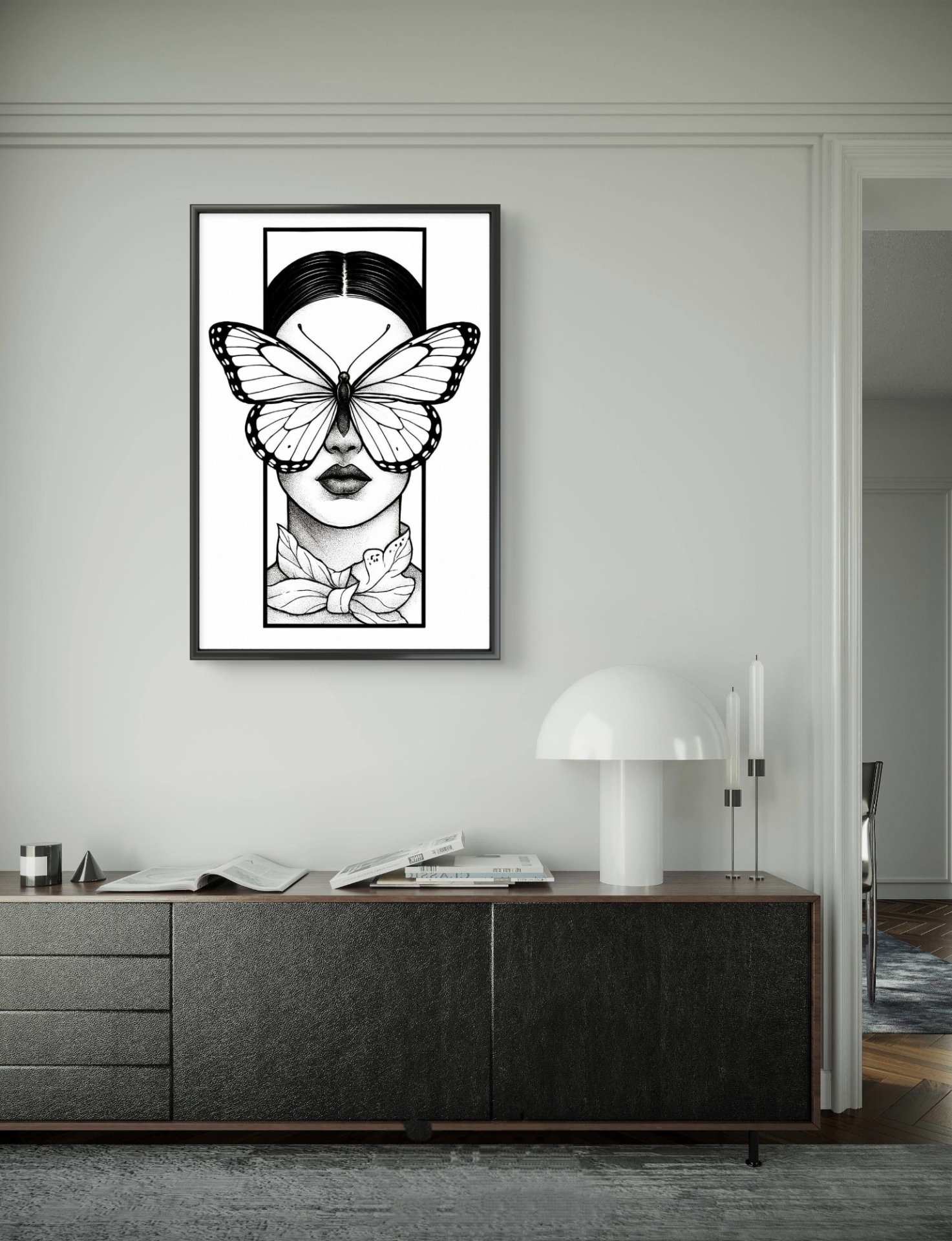 تابلو عکس مینیمال کد 2912