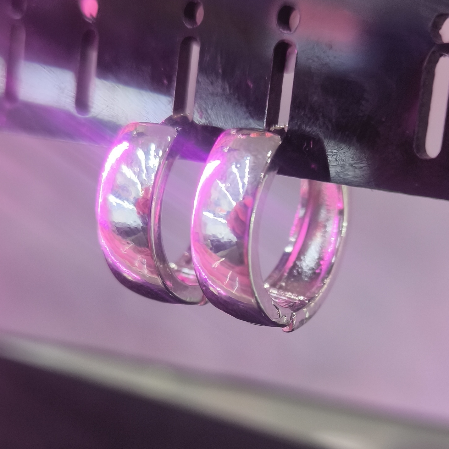  گوشواره استیل رنگ ثابت 