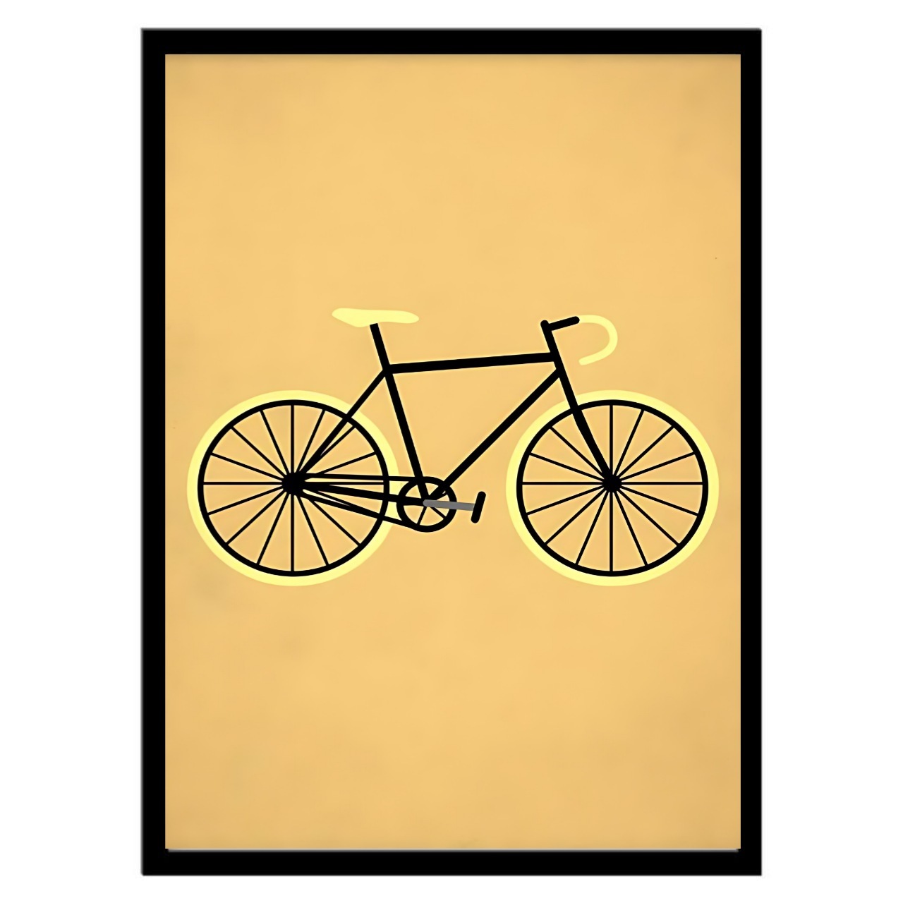  تابلو عکس دوچرخه مدرن کد 2862 