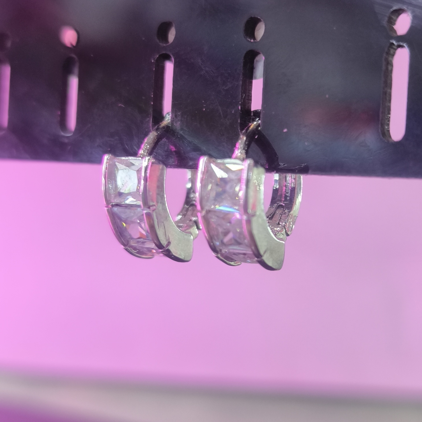  گوشواره استیل رنگ ثابت 