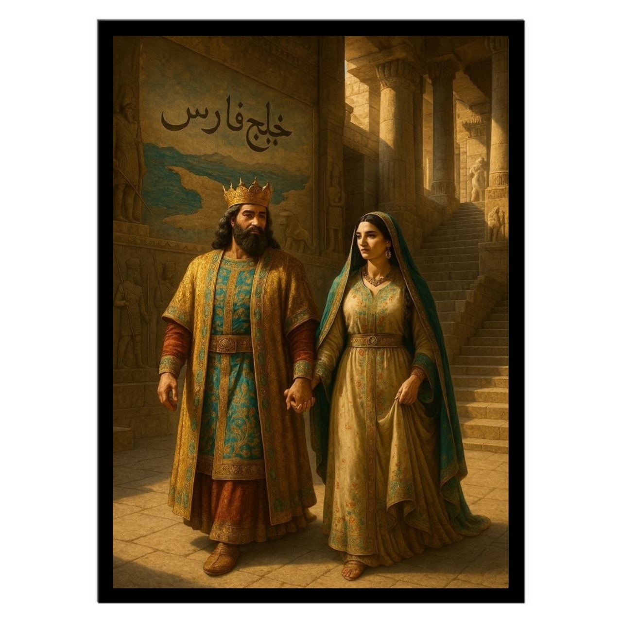  تابلو عکس باستان ایران کد 2888 