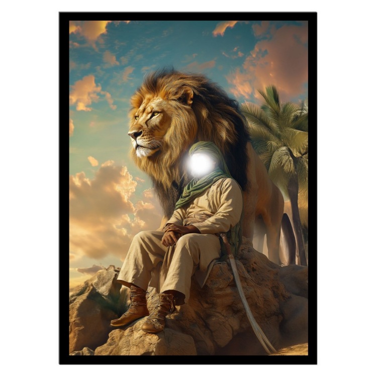 تابلو عکس مذهبی کد 2880