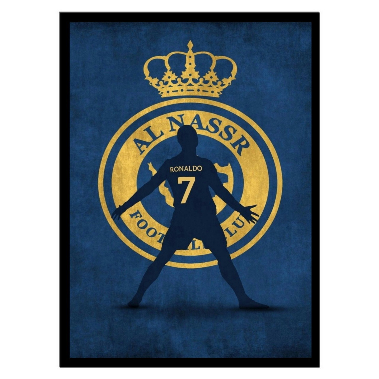  تابلو عکس فوتبالی رونالدو کد 2869 