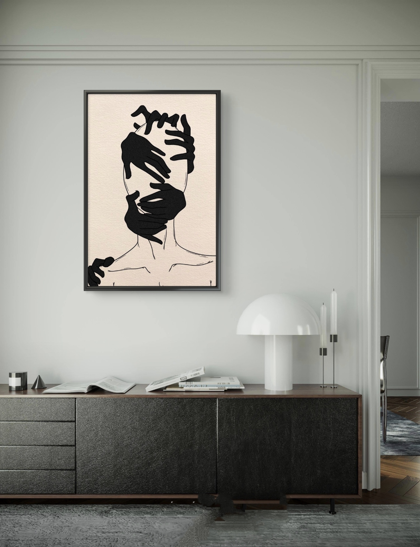 تابلو عکس مینیمال کد 2915