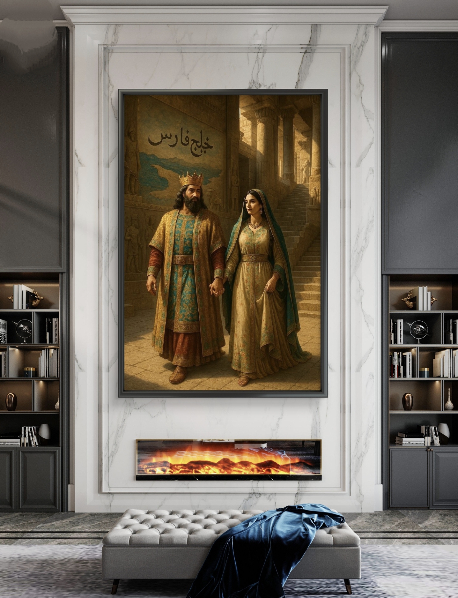  تابلو عکس باستان ایران کد 2888 