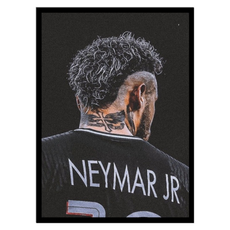 تابلو عکس فوتبالی نیمار کد 2848