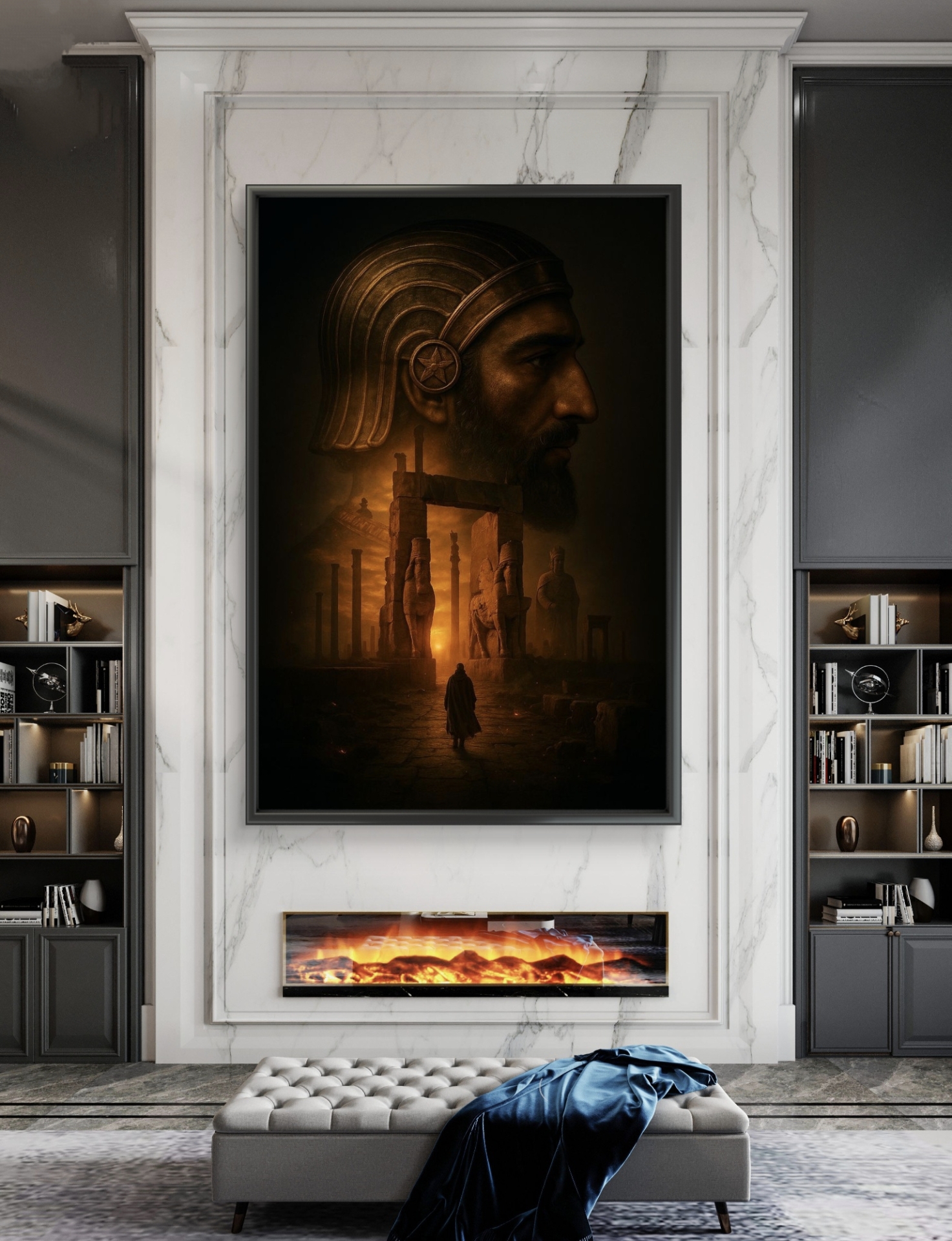  تابلو عکس باستان ایران کد 2890 