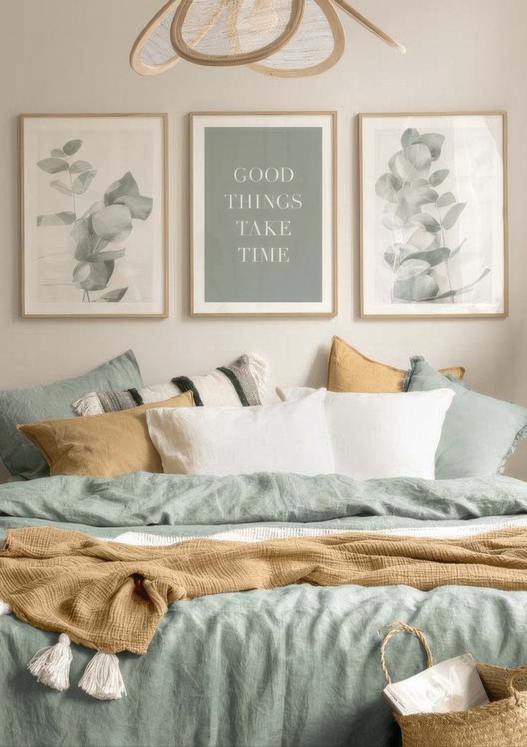 تابلو دکوراتیو سه تکه ( تریپتیک Triptych ) کد 152