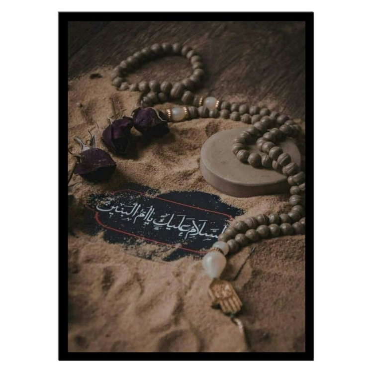 تابلو عکس مذهبی کد 2877