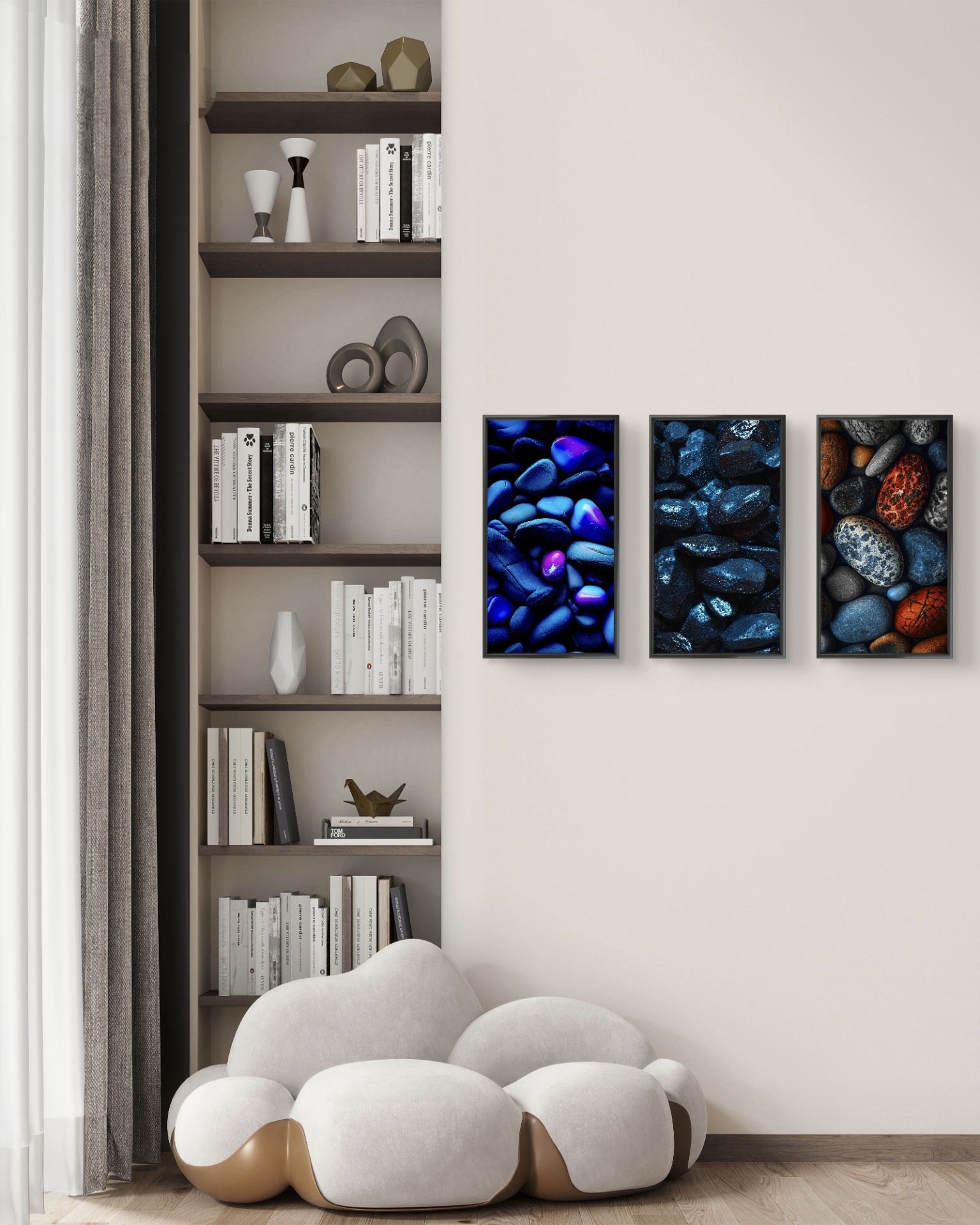  تابلو دکوراتیو سه تکه ( تریپتیک Triptych ) کد 8 