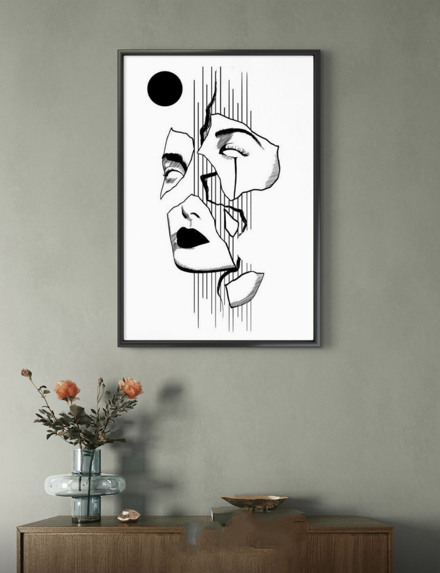 تابلو عکس مینیمال کد 2914